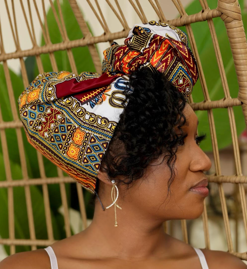 "The Regal Queen" Traditional Head Wrap